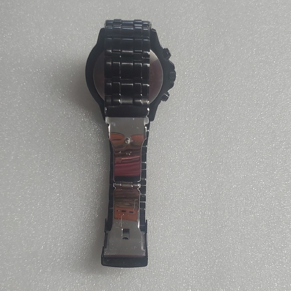 Citizen Eco-Drive Black and Orange Chronograph Watch - Picture 7 of 8